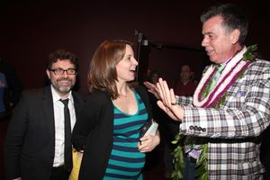 Tina Fey with Husband & Willard Beckham attending the Opening Night After Party for ' Photo