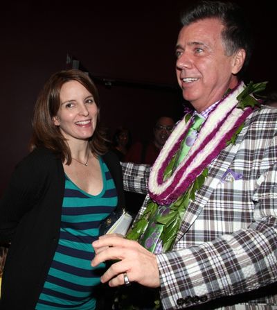 Tina Fey & Willard Beckham attending the Opening Night After Party for 'Lucky Guy' at Photo