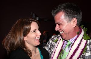 Tina Fey & Willard Beckham attending the Opening Night After Party for 'Lucky Guy' at Photo
