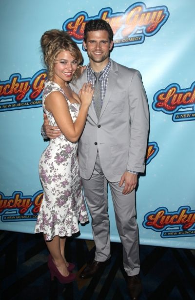 Savannah Wise & Kyle Dean Massey attending the Opening Night After Party for 'Lucky G Photo