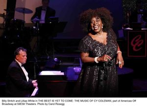 Billy Stritch and Lilias White in The Best Is Yet to Come: The Music of Cy Coleman @ BroadwayWorld Billy Stritch and Lilias White in The Best Is Yet to Come: The Music of Cy Coleman Photo