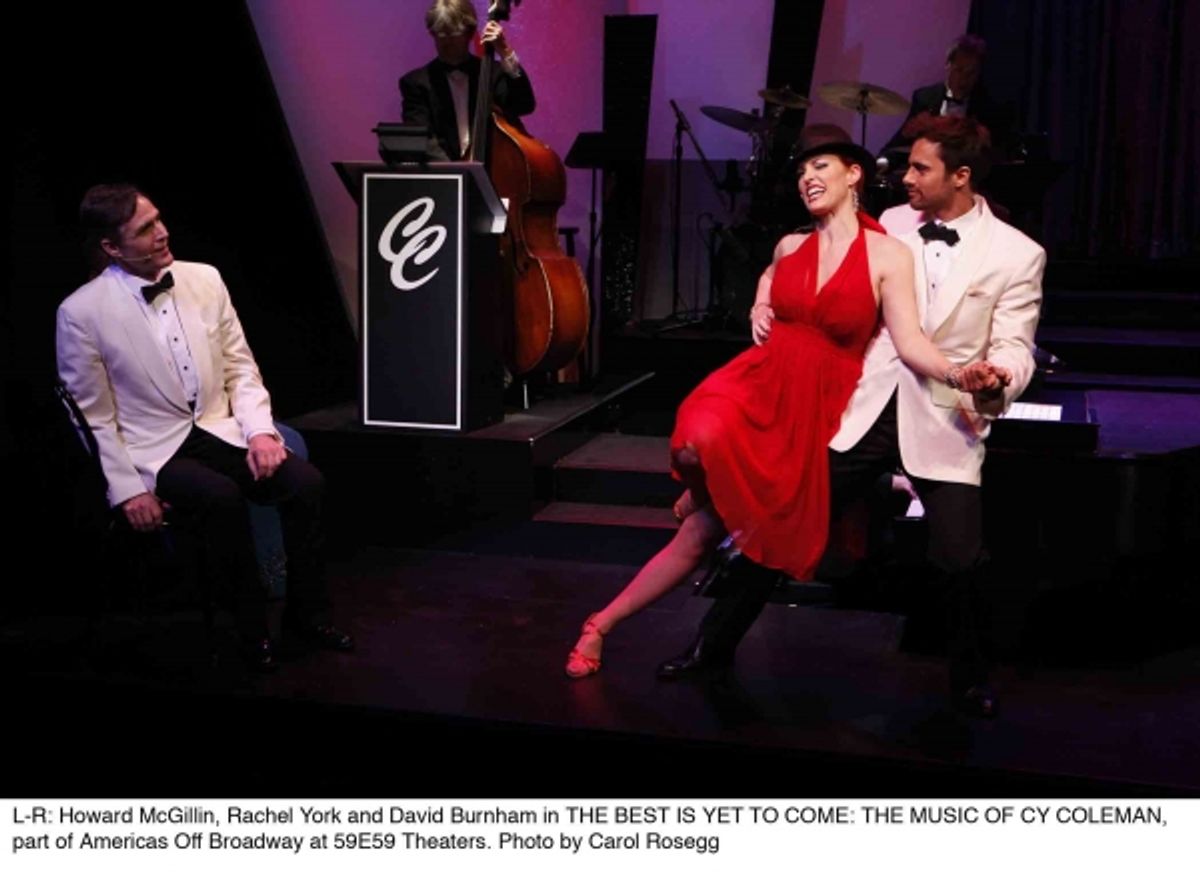 Rachel York and David Burnham at 