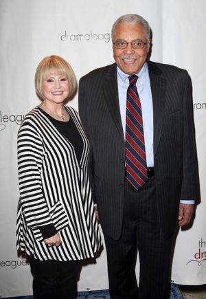James Earl Jones & wife attending the 77th Annual Drama League Awards at the Mariott Marquis Hotel in New York City. © Walter McBride / WM Photography / Retna Ltd. @ BroadwayWorld James Earl Jones & wife attending the 77th Annual Drama League Awards at the Mariott Photo