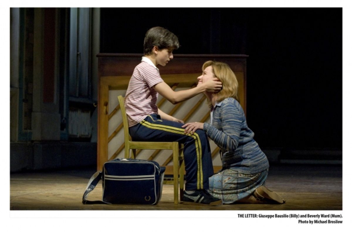 Giuseppe Bausilio as Billy and Beverly Ward as Mum at 
