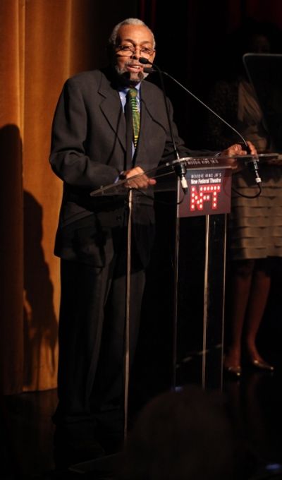 Amiri Baraka attending the Woodie King Jr's NFT New Federal Theatre 40th Reunion Gala Photo