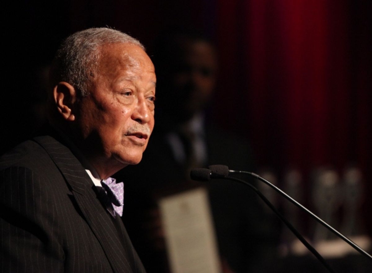David N. Dinkins attending the Woodie King Jr's NFT New Federal Theatre 40th Reunion Gala Benefit Awards Presentation in New York City. at 