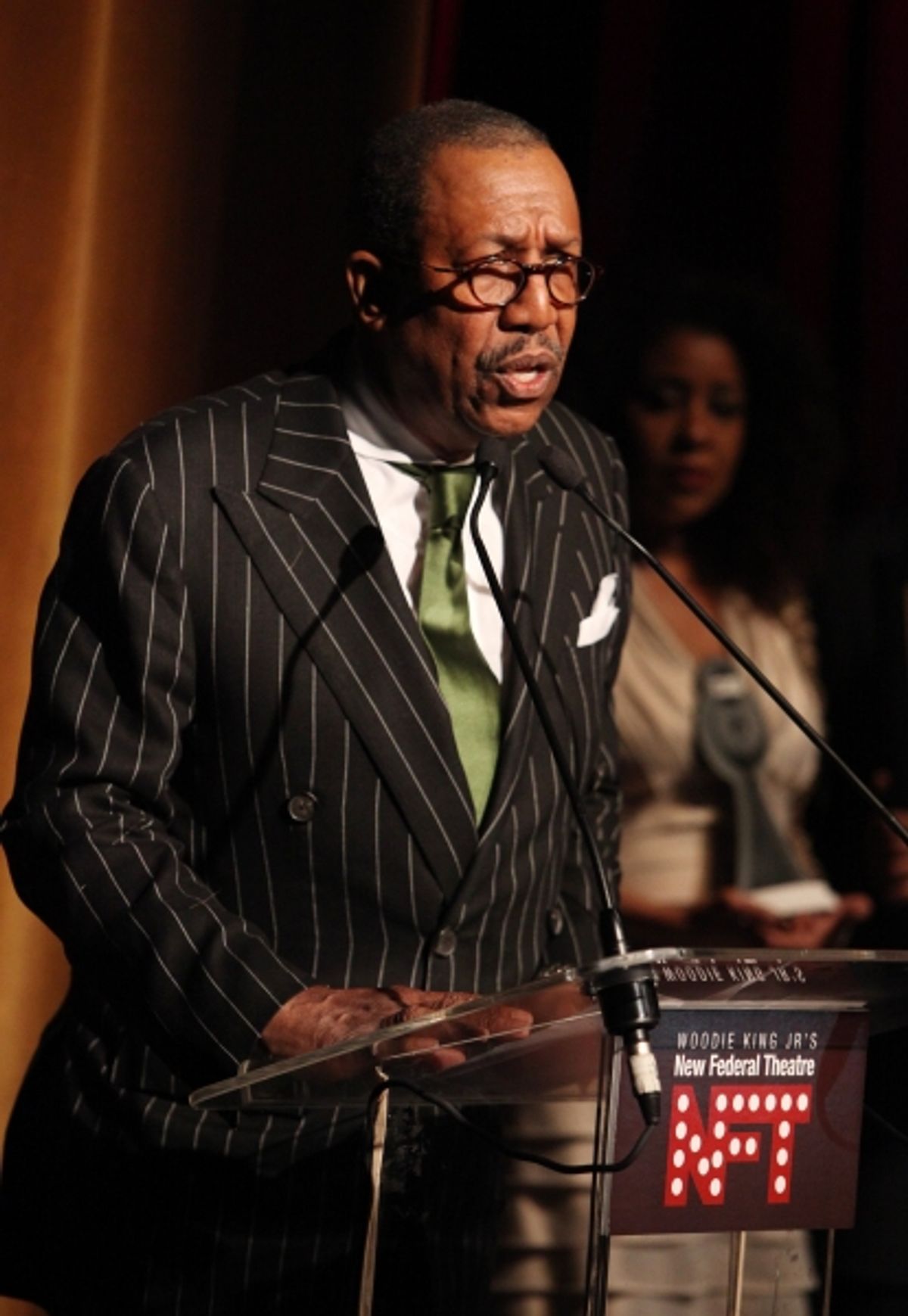 George Faison attending the Woodie King Jr's NFT New Federal Theatre 40th Reunion Gala Benefit Awards Presentation in New York City. at 