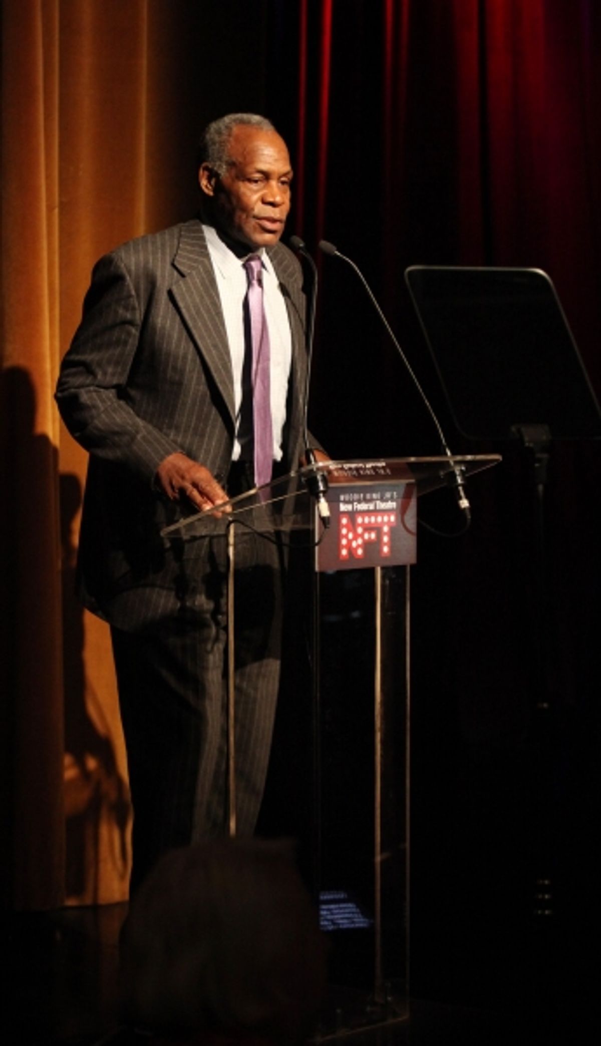 Danny Glover attending the Woodie King Jr's NFT New Federal Theatre 40th Reunion Gala Benefit Awards Presentation in New York City. at 