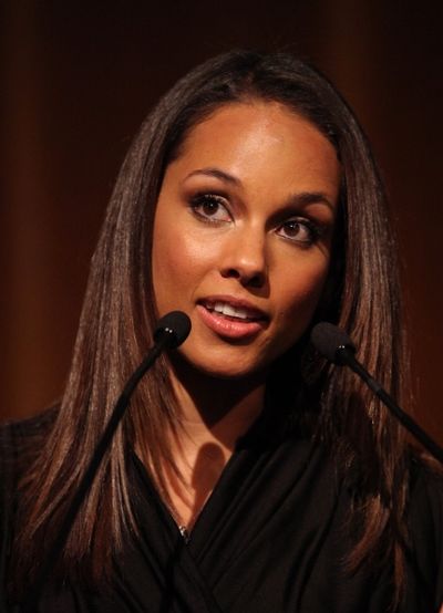 Alicia Keys attending the Woodie King Jr's NFT New Federal Theatre 40th Reunion Gala  Photo