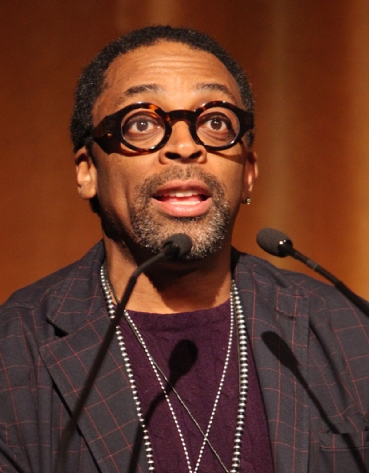 Spike Lee attending the Woodie King Jr's NFT New Federal Theatre 40th Reunion Gala Benefit Awards Presentation in New York City. at 
