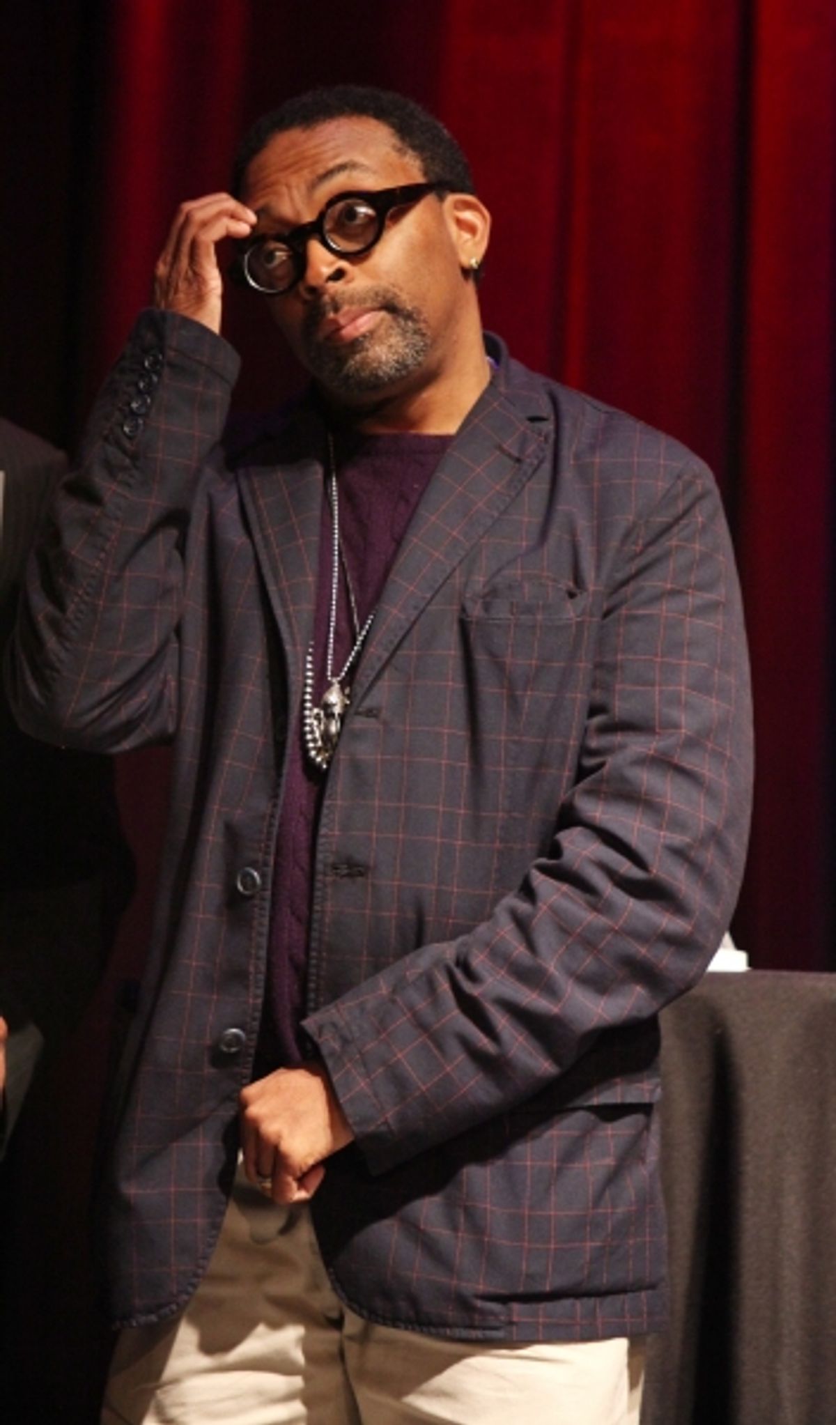 Spike Lee attending the Woodie King Jr's NFT New Federal Theatre 40th Reunion Gala Benefit Awards Presentation in New York City. at 