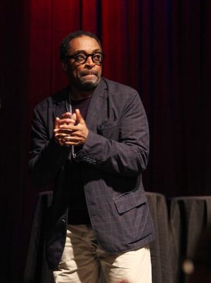 Spike Lee attending the Woodie King Jr's NFT New Federal Theatre 40th Reunion Gala Benefit Awards Presentation in New York City. @ BroadwayWorld Spike Lee attending the Woodie King Jr's NFT New Federal Theatre 40th Reunion Gala Be Photo