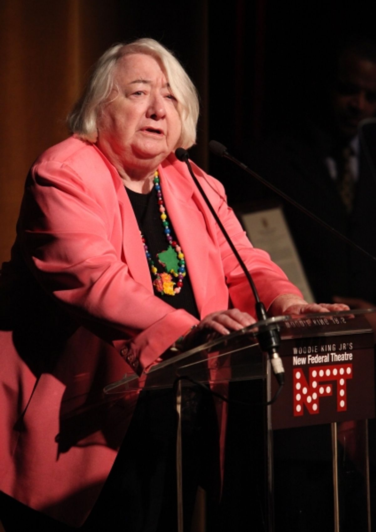 Elizabeth I. McCann attending the Woodie King Jr's NFT New Federal Theatre 40th Reunion Gala Benefit Awards Presentation in New York City. at 