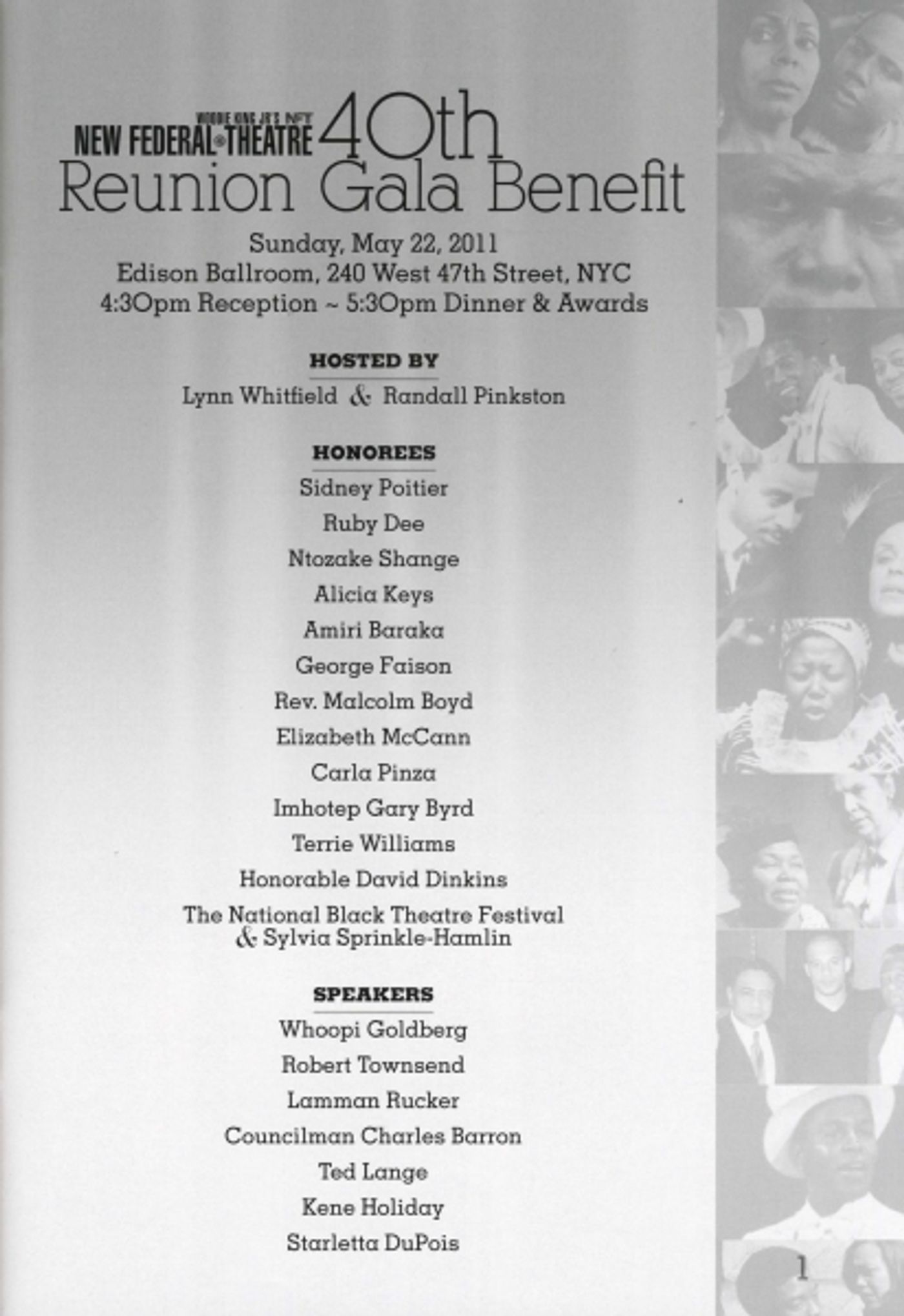Photo Coverage: Alicia Keys, Spike Lee, et al. Celebrate NFT's 40th Reunion Awards  Image