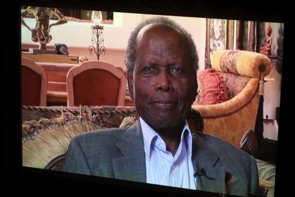 Sidney Poitier during  the Woodie King Jr's NFT New Federal Theatre 40th Reunion Gala Photo