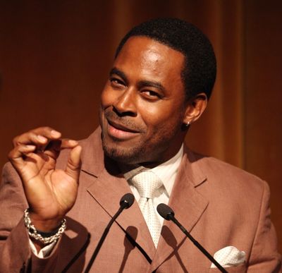 Lamman Rucker attending the Woodie King Jr's NFT New Federal Theatre 40th Reunion Gal Photo
