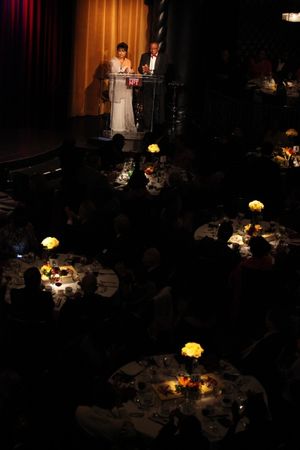 Lynn Whitfield & Randall Pinkston during the Woodie King Jr's NFT New Federal Theatre 40th Reunion Gala Benefit Awards Presentation in New York City. @ BroadwayWorld Lynn Whitfield & Randall Pinkston during the Woodie King Jr's NFT New Federal Theatre Photo