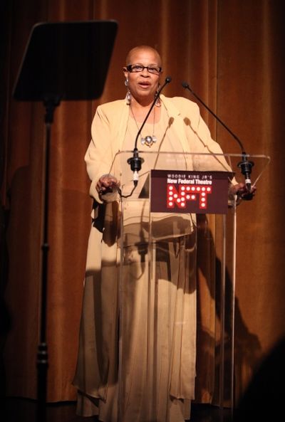 Terrie Williams attending the Woodie King Jr's NFT New Federal Theatre 40th Reunion G Photo