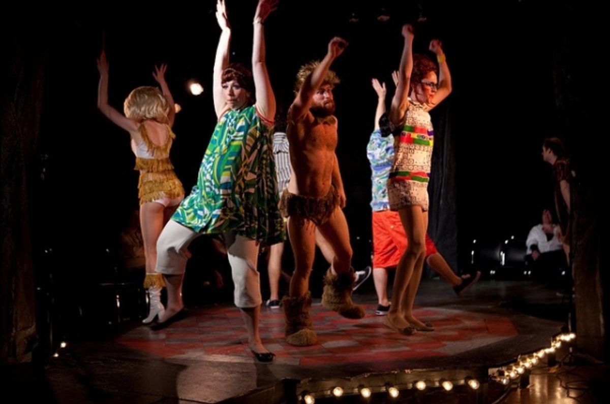 Elizabeth Lesinski, Chad Ramsey and Alex Grelle at 