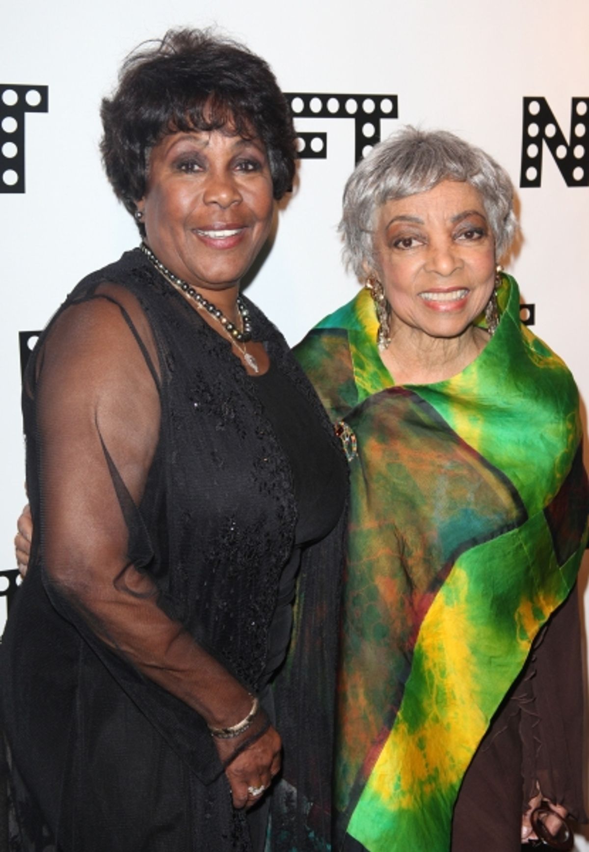Starletta DuPois & Ruby Dee attending the Woodie King Jr's NFT New Federal Theatre 40th Reunion Gala Benefit in New York City. at 