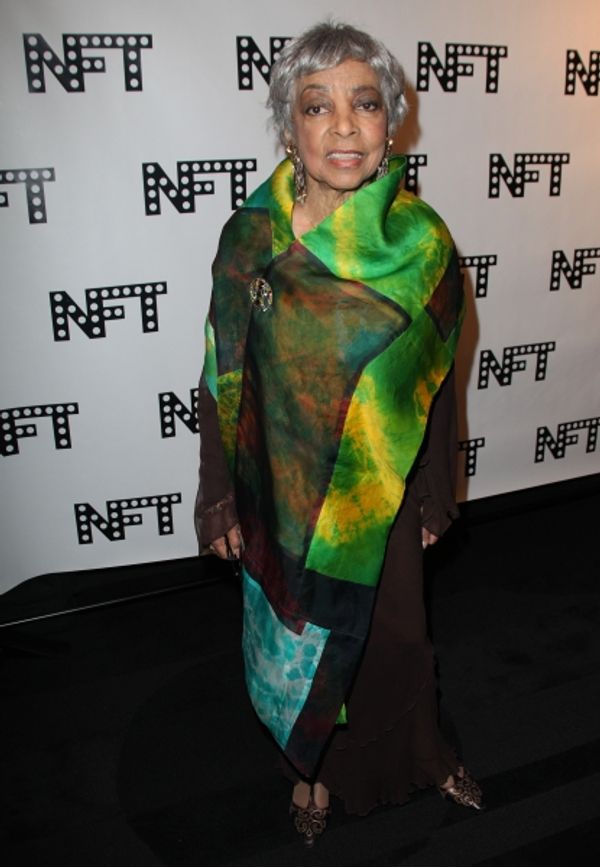 Ruby Dee attending the Woodie King Jr's NFT New Federal Theatre 40th Reunion Gala Ben Photo