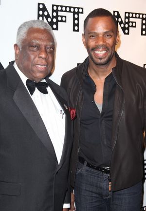 Woodie King Jr. & Colman Domingo attending the Woodie King Jr's NFT New Federal Theatre 40th Reunion Gala Benefit in New York City. @ BroadwayWorld Woodie King Jr. & Colman Domingo attending the Woodie King Jr's NFT New Federal Theat Photo