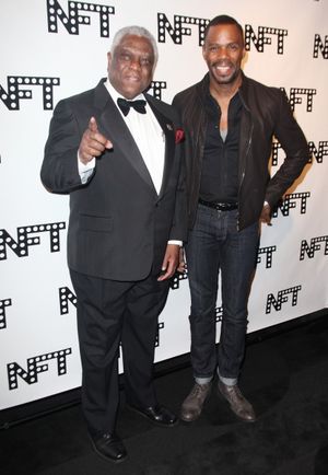Woodie King Jr. & Colman Domingo attending the Woodie King Jr's NFT New Federal Theatre 40th Reunion Gala Benefit in New York City. @ BroadwayWorld Woodie King Jr. & Colman Domingo attending the Woodie King Jr's NFT New Federal Theat Photo