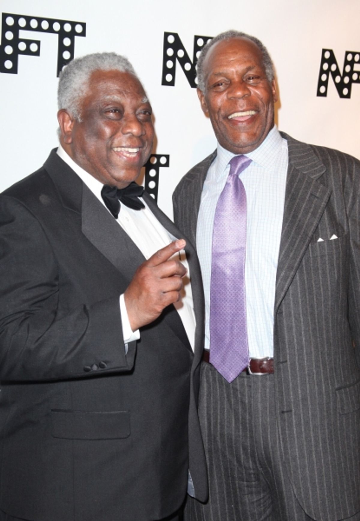 Woodie King Jr. & Danny Glover attending the Woodie King Jr's NFT New Federal Theatre 40th Reunion Gala Benefit in New York City. at 