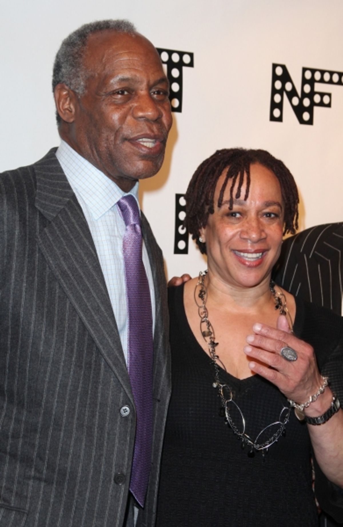 Danny Glover & S. Epatha Merkerson attending the Woodie King Jr's NFT New Federal Theatre 40th Reunion Gala Benefit in New York City. at 