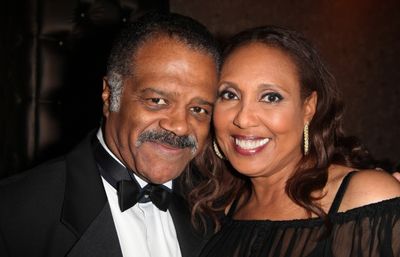 Ted Lange & Thelma Hopkins attending the Woodie King Jr's NFT New Federal Theatre 40t Photo