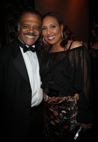 Ted Lange & Thelma Hopkins attending the Woodie King Jr's NFT New Federal Theatre 40t Photo
