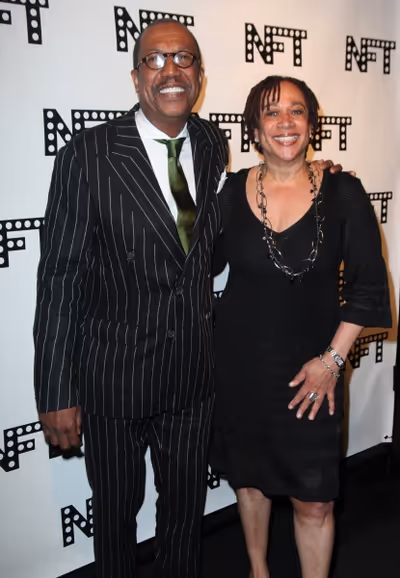 George Faison & S. Epatha Merkerson attending the Woodie King Jr's NFT New Federal Th Photo