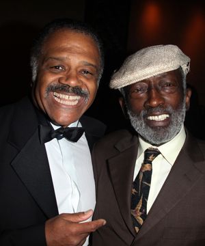 Ted Lange & Garrett Morris attending the Woodie King Jr's NFT New Federal Theatre 40th Reunion Gala Benefit in New York City. @ BroadwayWorld Ted Lange & Garrett Morris attending the Woodie King Jr's NFT New Federal Theatre 40t Photo