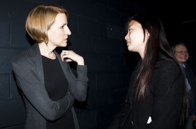 Susan Blackwell & Fan
 Photo
