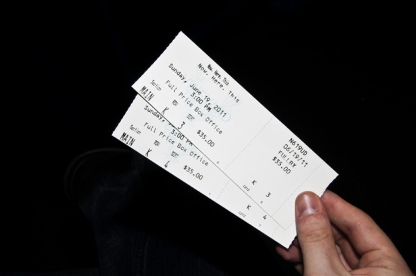 Photo Coverage: [title of show] Creators Greet Fans for Their Latest NOW. HERE. THIS. at Vineyard  Image