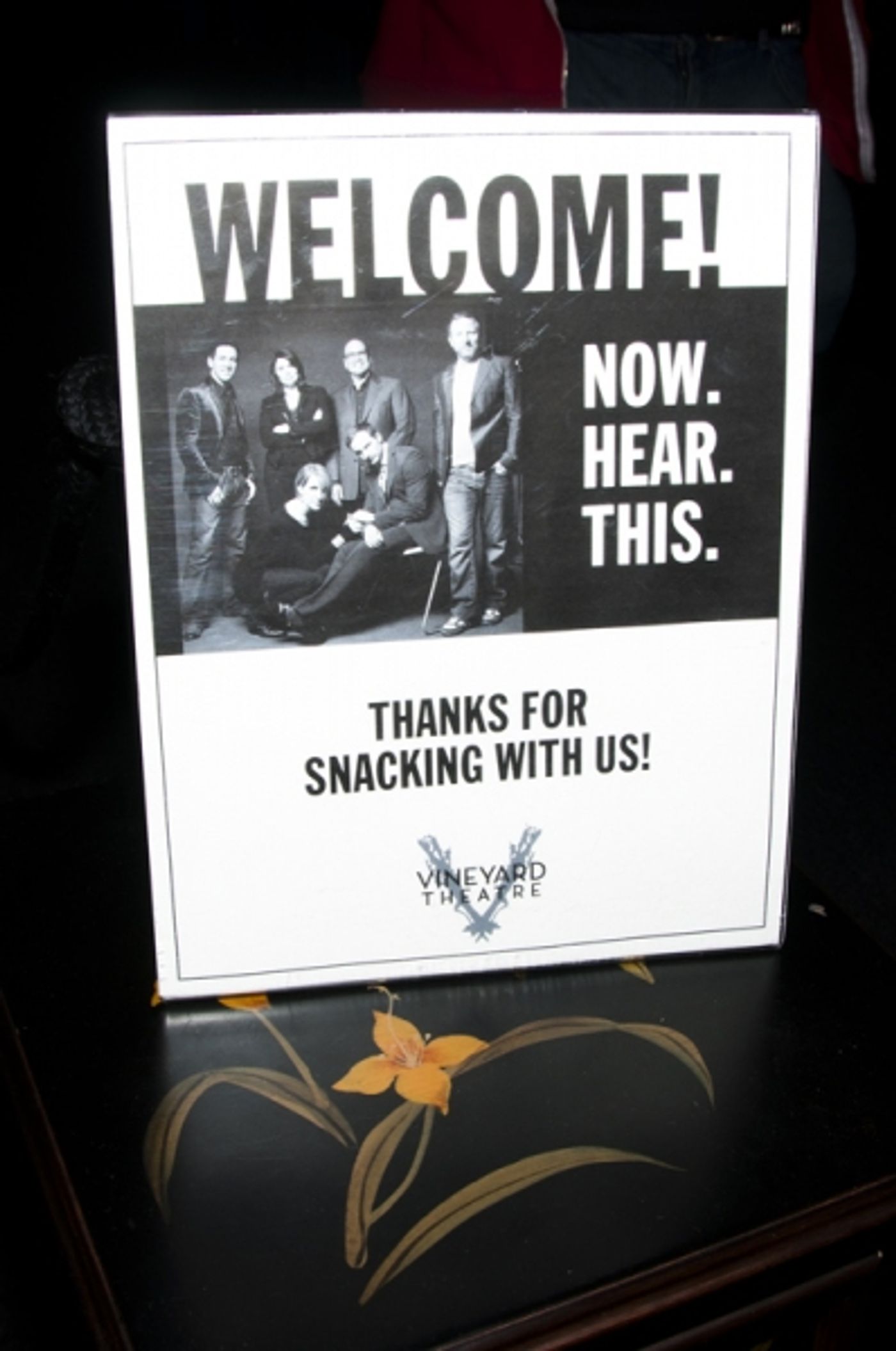 Photo Coverage: [title of show] Creators Greet Fans for Their Latest NOW. HERE. THIS. at Vineyard  Image