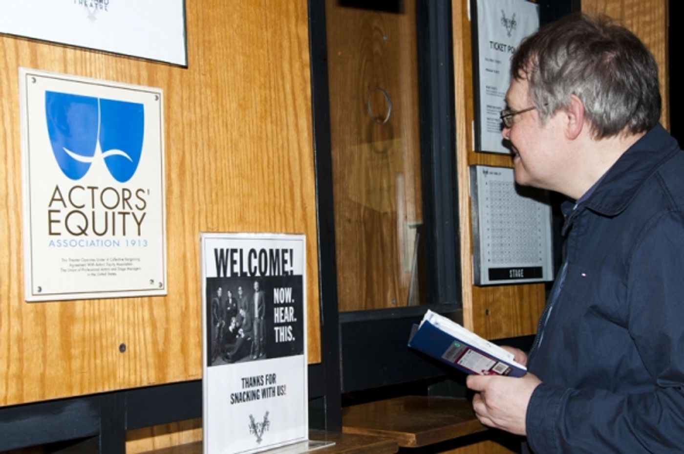 Photo Coverage: [title of show] Creators Greet Fans for Their Latest NOW. HERE. THIS. at Vineyard  Image