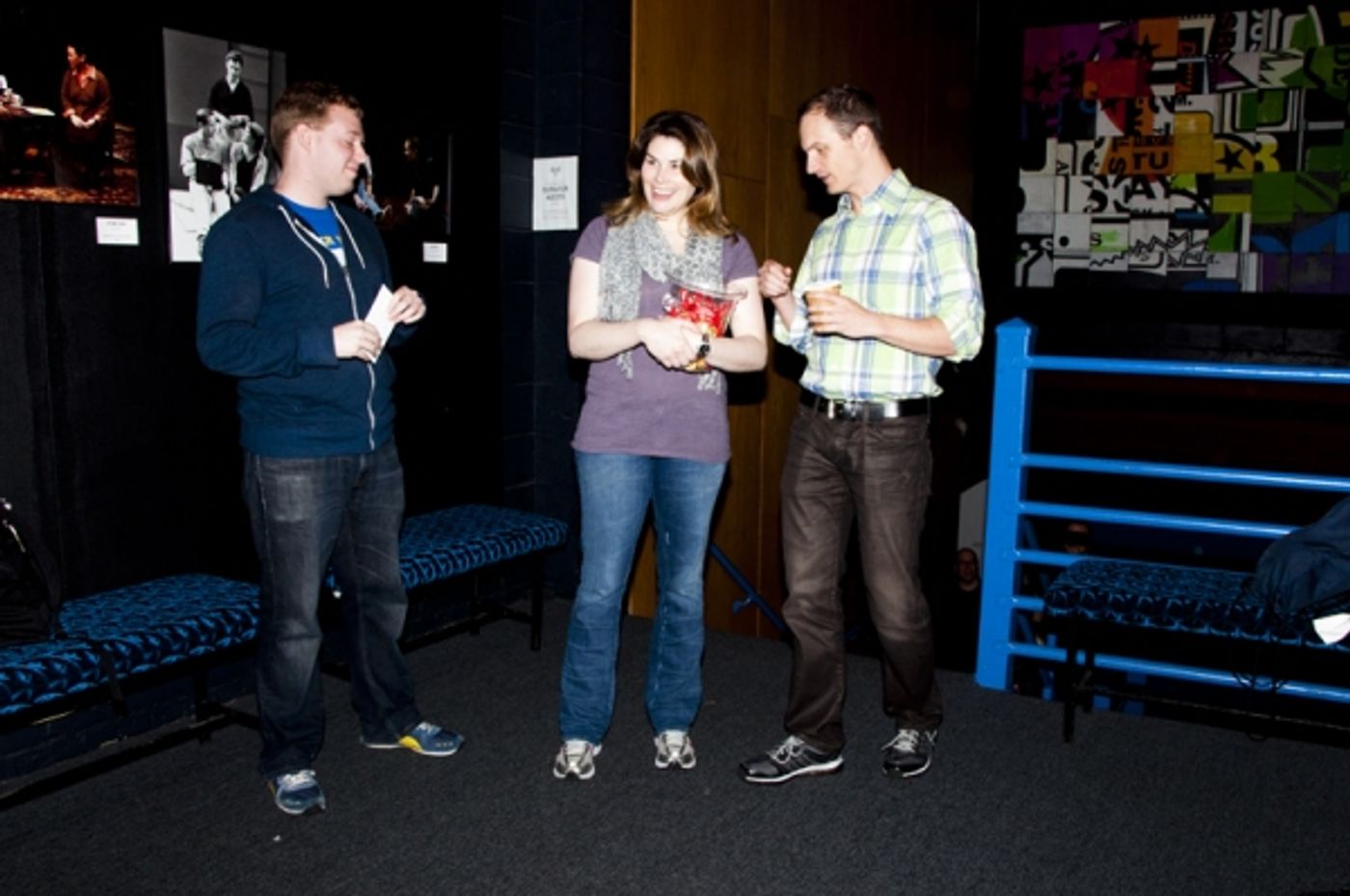 Photo Coverage: [title of show] Creators Greet Fans for Their Latest NOW. HERE. THIS. at Vineyard  Image