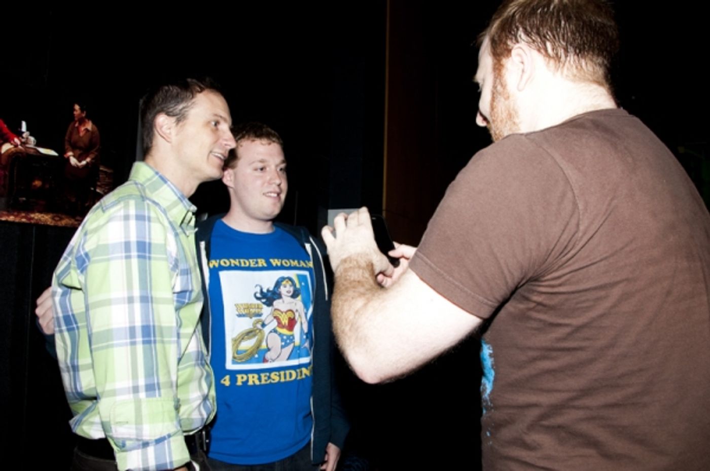 Photo Coverage: [title of show] Creators Greet Fans for Their Latest NOW. HERE. THIS. at Vineyard  Image