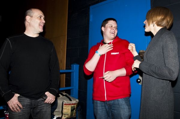Larry Pressgrove & Susan Blackwell with a Fan Photo