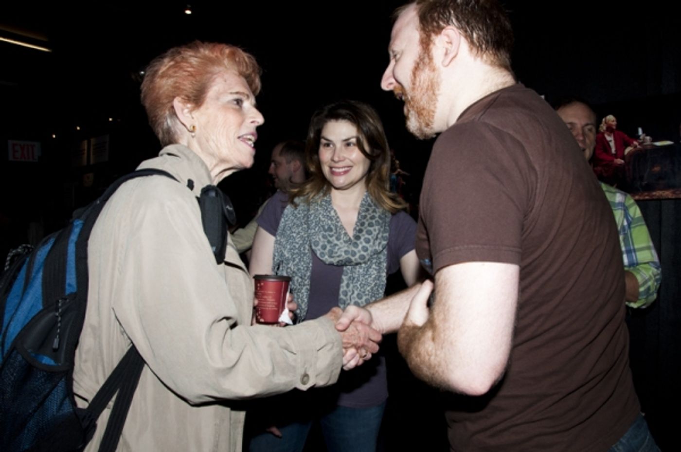 Photo Coverage: [title of show] Creators Greet Fans for Their Latest NOW. HERE. THIS. at Vineyard  Image