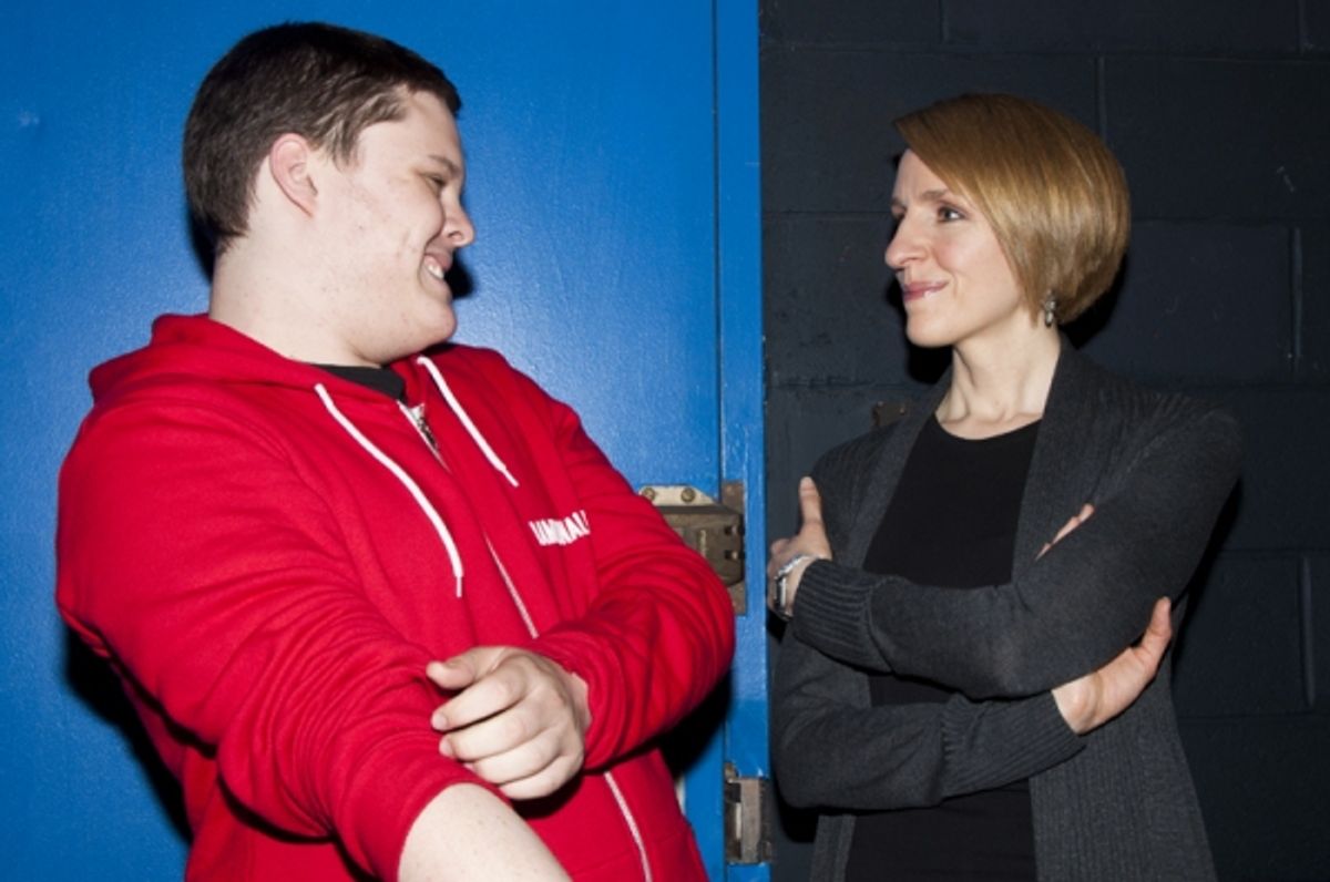 Susan Blackwell & Fan at 