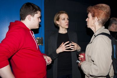 Susan Blackwell & Fans Photo