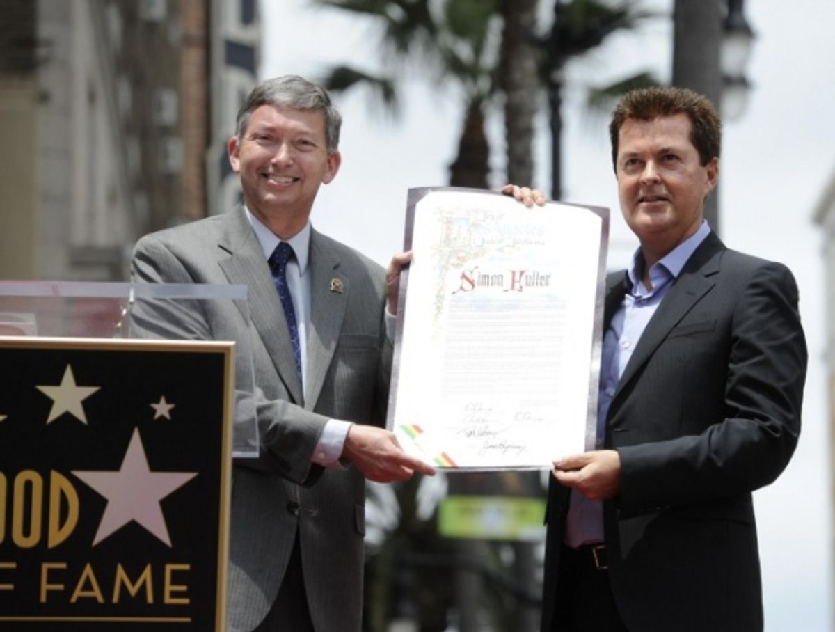  Leron Gubler and Simon Fuller at 