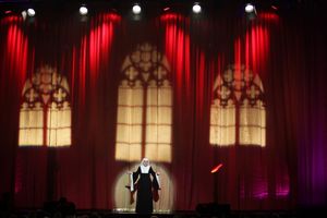 Victoria Clark during the 56th Annual Drama Desk Awards Ceremony  Opening at Hammerst Photo