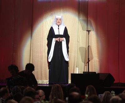 Victoria Clark during the 56th Annual Drama Desk Awards Ceremony  Opening at Hammerst Photo