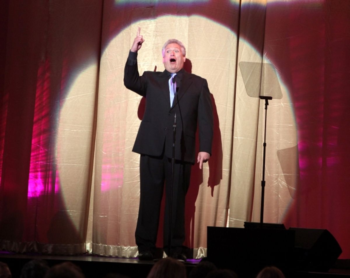 Harvey Fierstein during the 56th Annual Drama Desk Awards Ceremony  Opening at Hammerstein Ballroom in New York City. at 