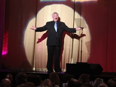 Harvey Fierstein during the 56th Annual Drama Desk Awards Ceremony  Opening at Hammer Photo