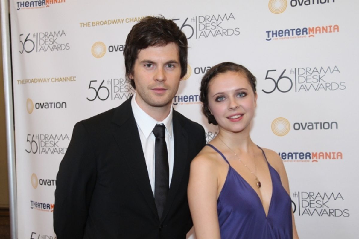 Tom Riley and Bel Powley at 
