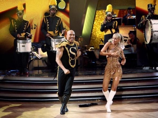 Hines Ward, Kym Johnson Photo